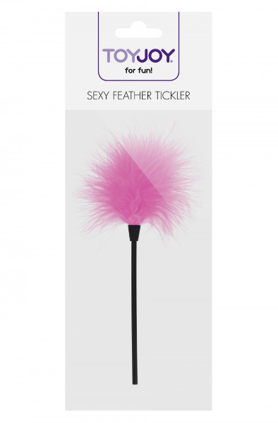 ToyJoy Sexy Feather Tickler Pink - Feder-Kitzler 2