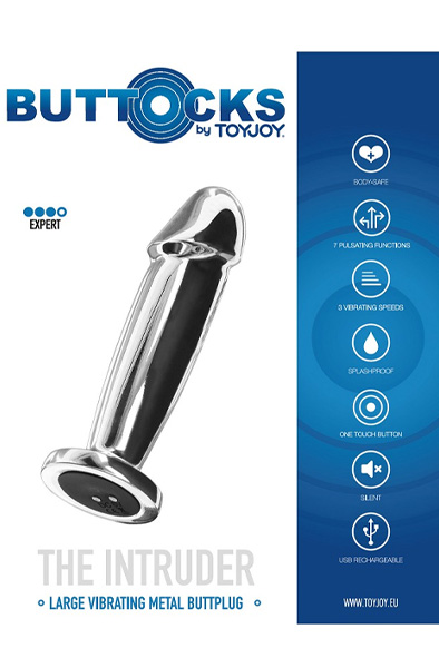 ToyJoy The Intruder Vibrating Plug - Vibrierender Analplug 3