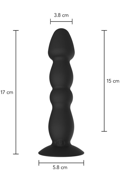 ToyJoy Vibrating Anal Plug Large 17 cm - Vibrierender Analplug 3