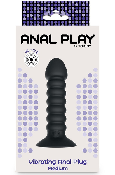 ToyJoy Vibrating Anal Plug Medium - Vibrierender Analplug 6