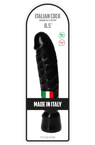 TOYZ4LOVERS Anal Dildo Sebastiano Black 21,5cm - Anal-Dildo 4
