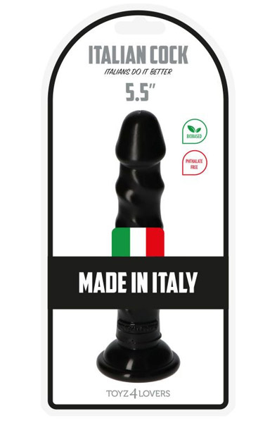 TOYZ4LOVERS Anal Dildo Ugo Black 14,5cm - Anal-Dildo 3