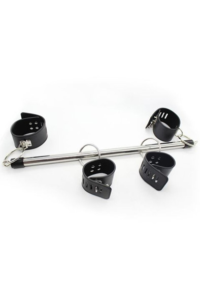 TOYZ4LOVERS Black Hogtie - Hand- und Fußfesseln 1