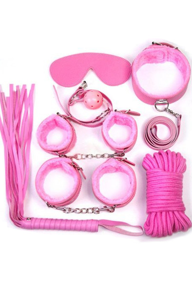 TOYZ4LOVERS Bondage Kit Pink - Bondage-Set 1