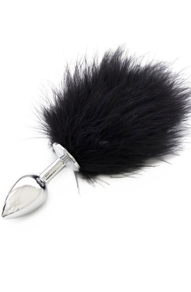 TOYZ4LOVERS Bunny Anal Plug Black - Analplug in Tierform 1