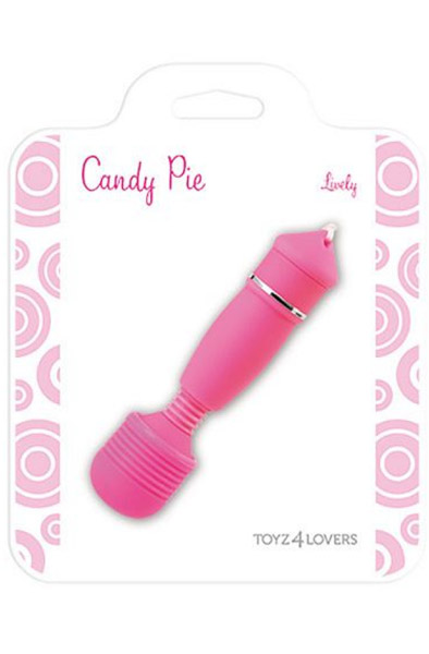 TOYZ4LOVERS Candy Pie Pink - Zauberstab/Massagestab 2