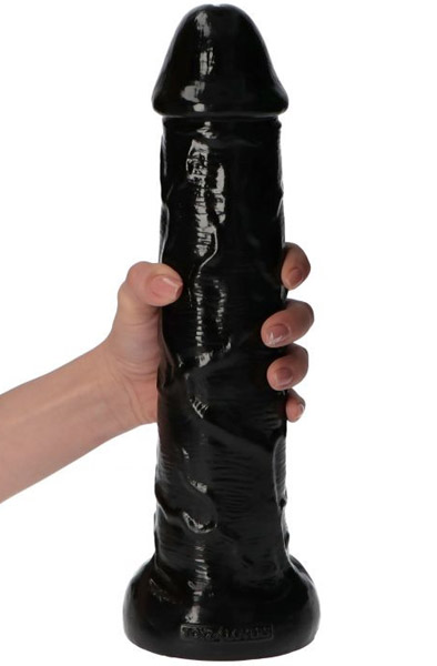 TOYZ4LOVERS Dildo Ercole Black 28,5 cm - XL Dildo 1