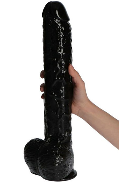 TOYZ4LOVERS Italian Cock Black 40 cm - XL Dildo 1