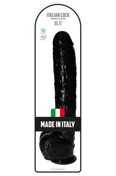 TOYZ4LOVERS Italian Cock Black 40 cm - XL Dildo 3