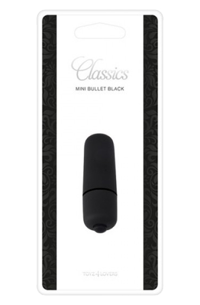 TOYZ4LOVERS Mini Bullet Classics Black - Kugel-Vibrator 2