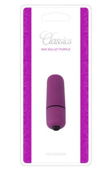 TOYZ4LOVERS Mini Bullet Classics Purple - Kugel-Vibrator 2