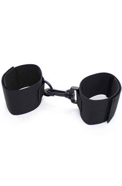 TOYZ4LOVERS Nylon Cuffs Black - Handschellen 1