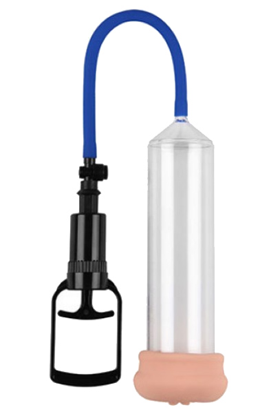 TOYZ4LOVERS Pump Up Push Touch Sense Clear Penis Pump - Penispumpe 1