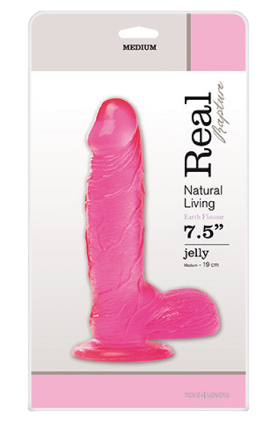 TOYZ4LOVERS Real Rapture Pink 23 cm - Dildo 3