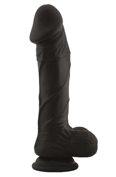 TOYZ4LOVERS Real Safe Berry Black 23,5cm - Dildo 1