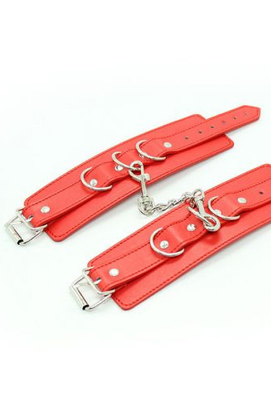 TOYZ4LOVERS Red Wrist Cuffs - Rote Handschellen 2