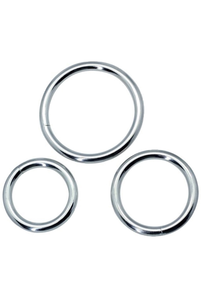 TOYZ4LOVERS Timeless Metal Rings 3 pcs - Cockring-Set 1