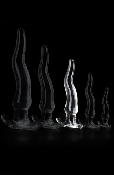 Transparent Lieps Plug Groß 25 cm - Anal-Dildo 4