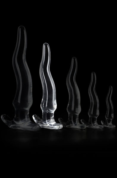 Transparent Lieps Plug XL 29 cm - Anal-Dildo 4