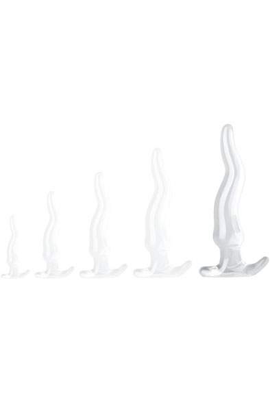 Transparent Lieps Plug XXL 34 cm - Anal-Dildo 1