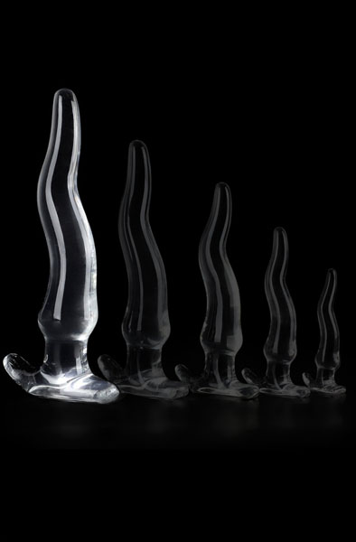 Transparent Lieps Plug XXL 34 cm - Anal-Dildo 4