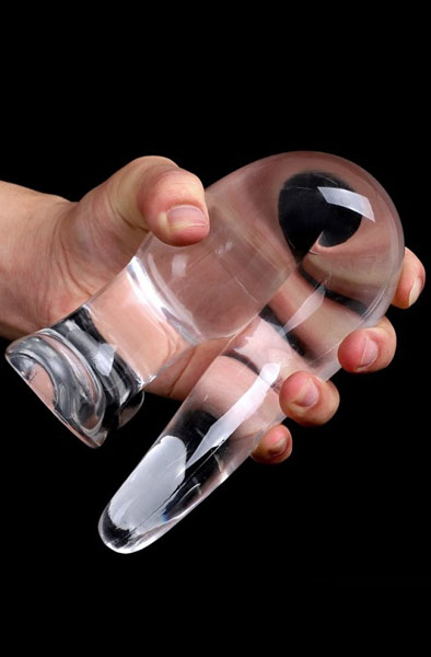 Transparent Lieps Plug XXL 34 cm - Anal-Dildo 5