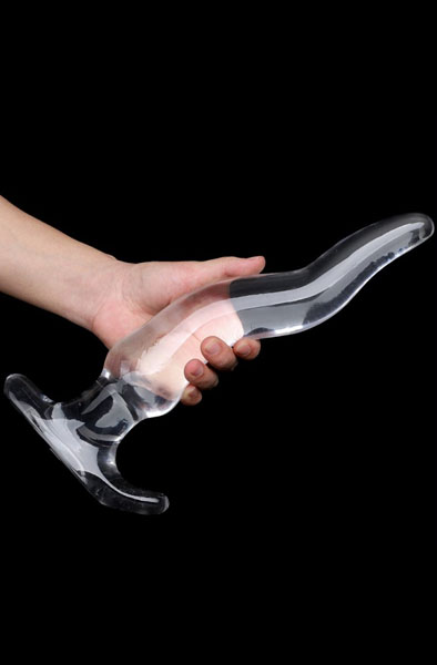 Transparent Lieps Plug XXL 34 cm - Anal-Dildo 6