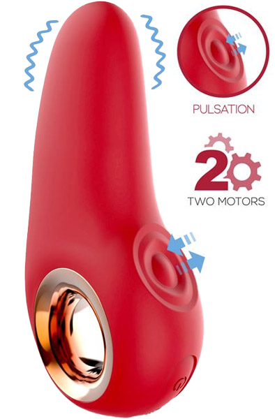 Trazy Stimulator With Vibration & Pulsation - Vibrator 1