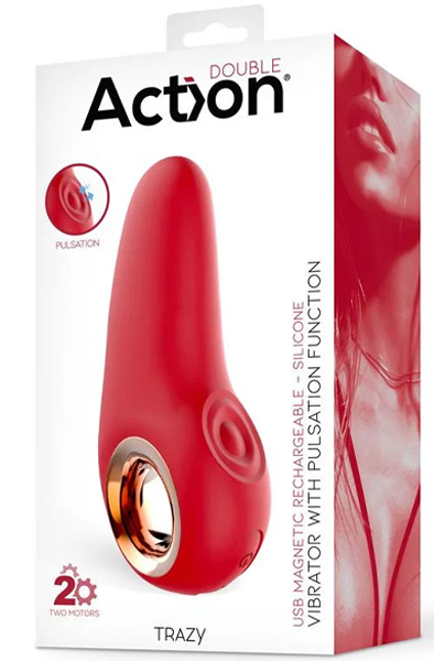 Trazy Stimulator With Vibration & Pulsation - Vibrator 4