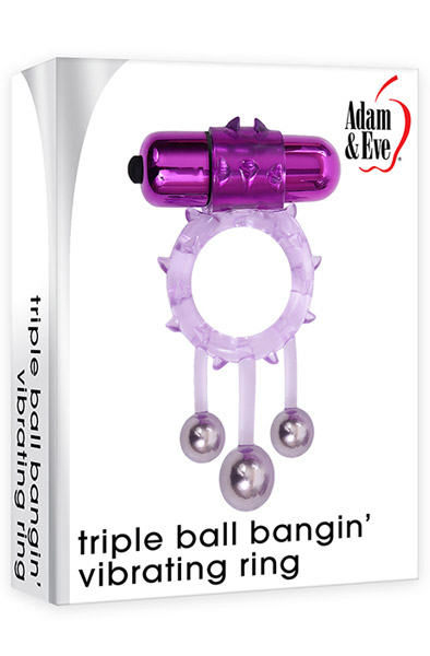 Triple Ball Bangin Vibrating Ring - Vibrierender Penisring 2