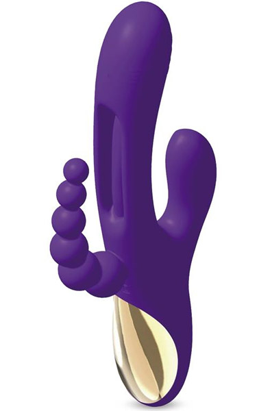 Triya Vibe With Flipping Tongue & Anal Beads - G-Punkt-Vibrator 2