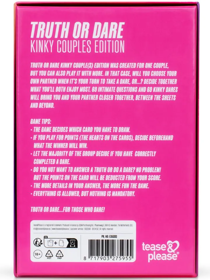 Truth or Dare Kinky Edition For Couples - Sex game 3