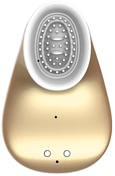 Twitch Hands-free Suction & Vibration Toy Gold - Klitoris-Stimulator 2