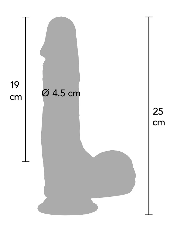 Ultra Realistic Dildo Silicone 25 cm - Lifelike dildo 2 [full]