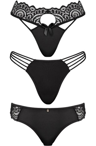 Underneath Coco Thong Set mit 3 Stück - Slip 1