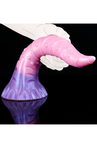Unicorny Fantasy Tongue Dildo 29 cm - Drachen-Dildo 8