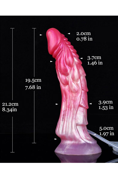 Unicorny Fralis Ejaculating Dildo 21 cm - Drachen-Dildo 5