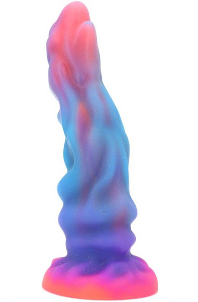 Unicorny Jade Rabbit Luminous Dildo 24 cm - Drachen-Dildo 1