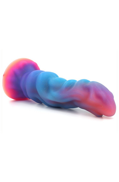 Unicorny Jade Rabbit Luminous Dildo 24 cm - Drachen-Dildo 6