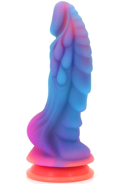 Unicorny Lifelike Silicone Dildo 21,5 cm - Drachen-Dildo 1