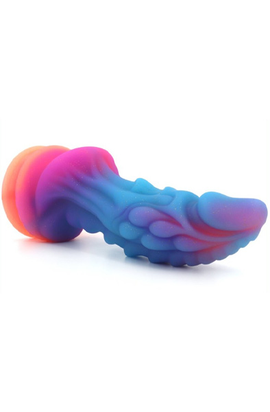 Unicorny Lifelike Silicone Dildo 21,5 cm - Drachen-Dildo 4