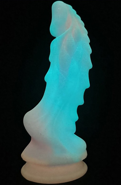 Unicorny Lifelike Silicone Dildo 21,5 cm - Drachen-Dildo 6