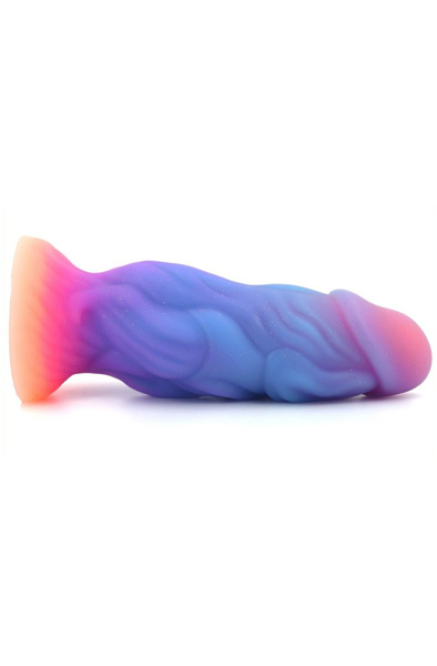 Unicorny Luminous Realistic Dildo 22 cm - Drachen-Dildo 3