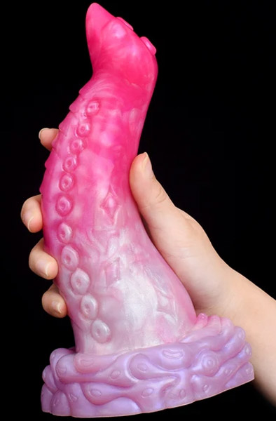 Unicorny Monster Dildo Titols 21 cm - Drachen-Dildo 7