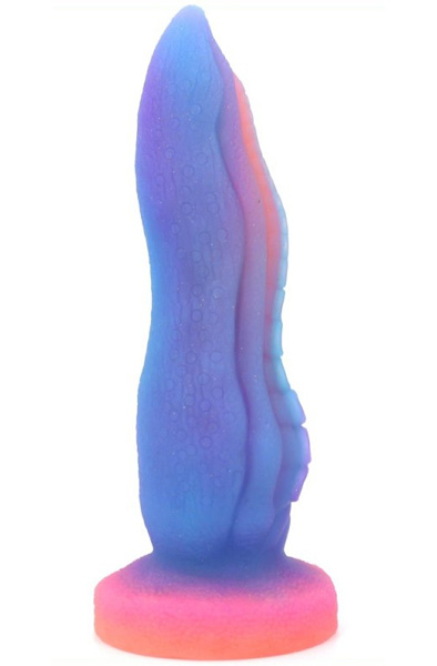 Unicorny Octopus Luminous Dildo 25 cm - Drachen-Dildo 1