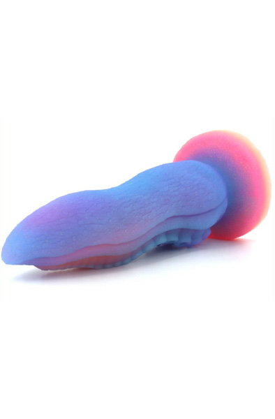 Unicorny Octopus Luminous Dildo 25 cm - Drachen-Dildo 3