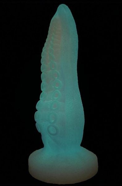 Unicorny Octopus Luminous Dildo 25 cm - Drachen-Dildo 6
