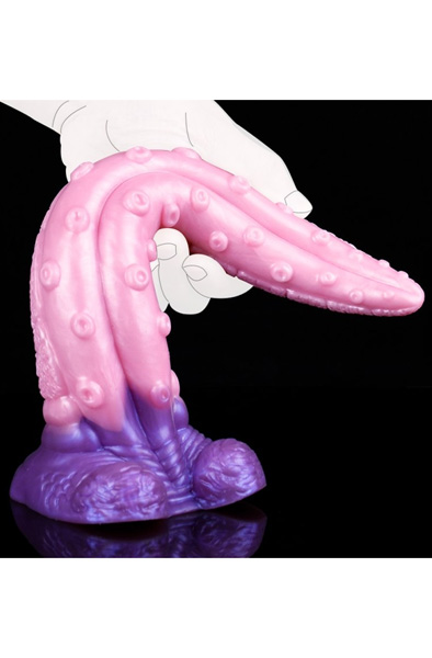 Unicorny Pinky Tentacle Dildo 28 cm - Drachen-Dildo 8