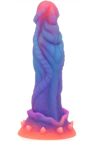 Unicorny Poppy Luminous Dildo 23 cm - Drachen-Dildo 1