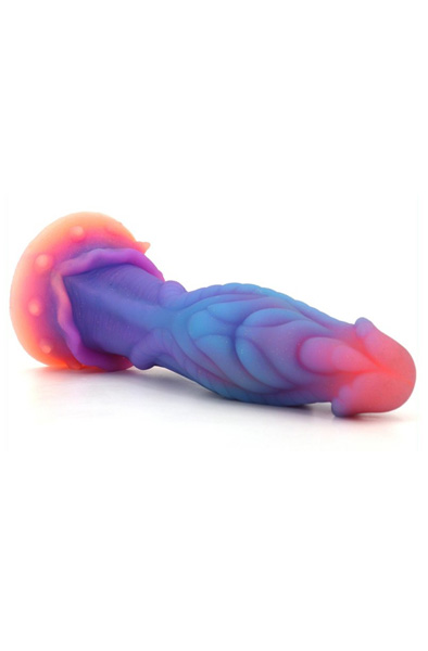 Unicorny Poppy Luminous Dildo 23 cm - Drachen-Dildo 4
